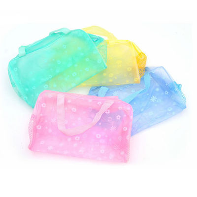 Ποιότητα  OEM Foldable PVC Cosmetic And Toiletry Bags Portable Makeup Bag With Zipper εργοστάσιο