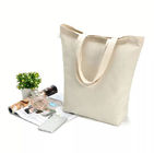 Organic Cotton Canvas Grocery Shopping Bags With Extra Strong Handles