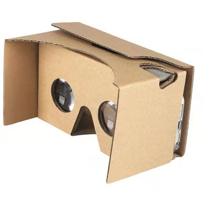 εργοστασίων τιμών εύκολα οργάνωσης χαρτονιού γυαλιά εικονικής πραγματικότητας VR κασκών τρισδιάστατα για το χαρτόνι vr 2,0 google τηλεοπτικά &amp; το παιχνίδι