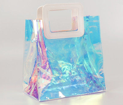Μαγικές τσάντες αγορών δώρων τσαντών PVC χρώματος