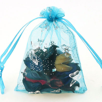 Εξατομικευμένες Organza Drawstring Χριστουγέννων προωθητικές τσάντα σακούλες Drawstring