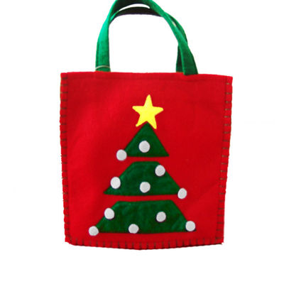 του 2021 νέα καυτή πωλώντας Χριστουγέννων αισθητή Santa tote τσάντα λαβών τσαντών αγορών γυναικών τσαντών επαναχρησιμοποιήσιμη για το δώρο Χριστουγέννων