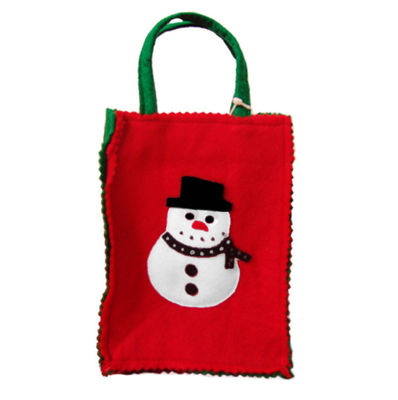 του 2021 νέα καυτή πωλώντας Χριστουγέννων αισθητή Santa tote τσάντα λαβών τσαντών αγορών γυναικών τσαντών επαναχρησιμοποιήσιμη για το δώρο Χριστουγέννων