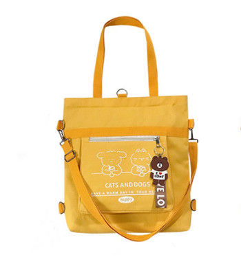 Βασική μοντέρνη σχολική τσάντα αγορών γυναικών τσαντών καμβά Eco για τα παιδιά
