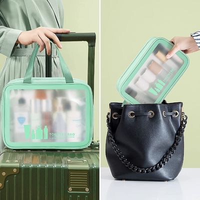 Toiletry τσάντα για τους άνδρες γυναικών, αδιάβροχος διοργανωτής ταξιδιού τσαντών Makeup καλλυντικός για τα εξαρτήματα