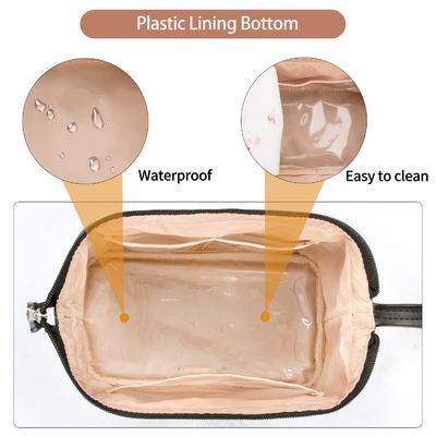 Toiletry πολυεστέρα των χονδρικών ενήλικων ατόμων καλλυντική τσάντα τουαλετών ταξιδιού πολυεστέρα τσαντών πλυμένη συνήθεια για τα άτομα
