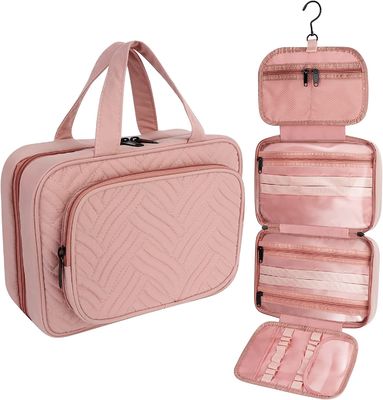 Φορητός Toiletry Makeup τσαντών τσαντών περίπτωσης Makeup ταξιδιού μαύρος καλλυντικός καλλυντικός διοργανωτής ταξιδιού τσαντών