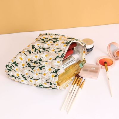 Toiletry ταξιδιού τσαντών Makeup καμβά μεγάλης περιεκτικότητας διοργανωτής εξαρτημάτων τσαντών