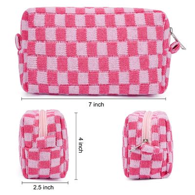 Προστατευόμενος από τους κραδασμούς Toiletry ταξιδιού τσαντών Makeup τσαντών Makeup τσαντών Makeup ρόδινος πράσινος τσαντών διοργανωτών διοργανωτής βουρτσών Makeup τσαντών χαριτωμένος