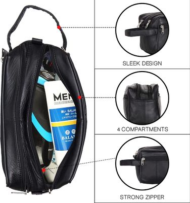 Toiletry ικανότητας ξανθού γερμανικού ζύού η ανθεκτική τσάντα που κρεμά την εξάρτηση Dopp για τα άτομα ποτίζει την ανθεκτική τσάντα ξυρίσματος για το ταξίδι