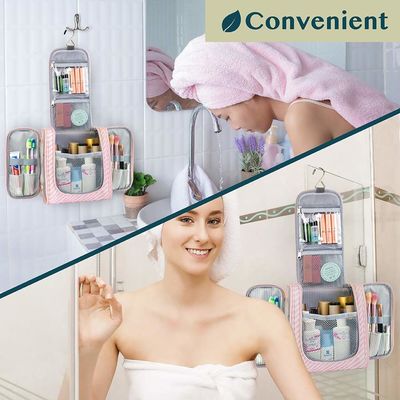 Toiletry ταξιδιού νερού ανθεκτικός κρεμώντας διοργανωτής τσαντών για τους άνδρες γυναικών
