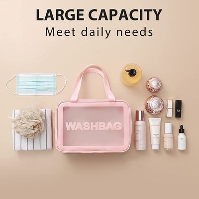 Πολυσύνθετο Toiletry ταξιδιού νερό τσαντών Makeup ανθεκτικό με την πρακτική λαβή