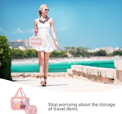 Πολυσύνθετο Toiletry ταξιδιού νερό τσαντών Makeup ανθεκτικό με την πρακτική λαβή