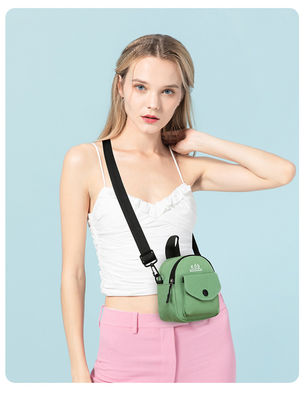 Κορεατική εκδοχή χαριτωμένο Girl Bouncing Di Small Bag τσαντών καμβά αγγελιοφόρων περιστασιακή μικρή