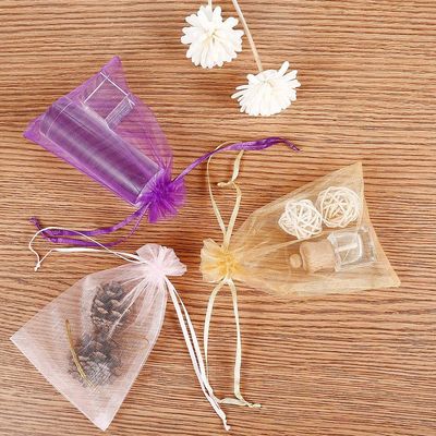 Μικτές σακούλες κοσμήματος Drawstring ιντσών χρώματος 4x6 για το δώρο εύνοιας Χριστουγέννων δεξίωσης γάμου