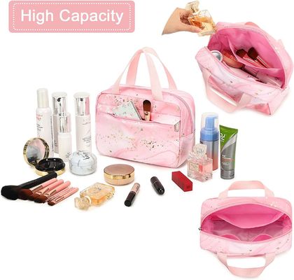Η τσάντα Makeup για το ταξίδι καλλυντικό Tote κοριτσιών γυναικών μεγάλο αποτελεί Toiletry διοργανωτών τις τσάντες το αδιάβροχο πορτοφόλι σακουλών φερμουάρ