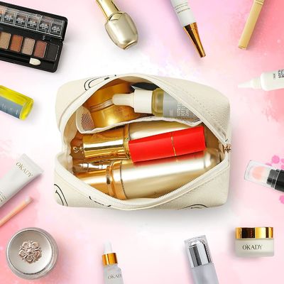 Τσάντα Makeup για αδιάβροχη καλλυντική τσάντα δέρματος PU τσαντών Makeup γυναικών την καλόγουστη