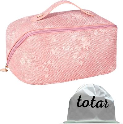 Toiletry ταξιδιού τσάντα Makeup για PU γυναικών την αδιάβροχη περίπτωση διοργανωτών δέρματος