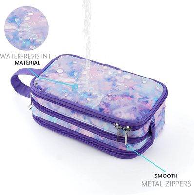 Toiletry ταξιδιού τσάντα για λίγο νέο εφήβων κοριτσιών καλλυντικό ταξίδι τσαντών πλυσίματος ένωσης Makeup αδιάβροχο