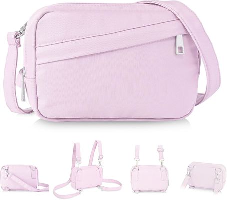 Ανθεκτική στο νερό τσάντα crossbody για γυναίκες πολλαπλές θέσεις Fanny Pack μίνι τσάντα ζώνης