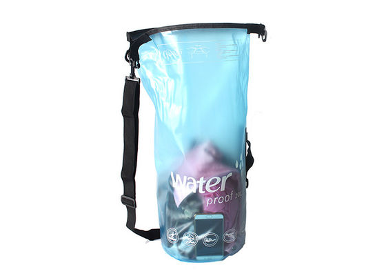 Επιπλέουσα αδιάβροχη ξηρά τσάντα PVC 500D για το μέγεθος συνήθειας Kayaking