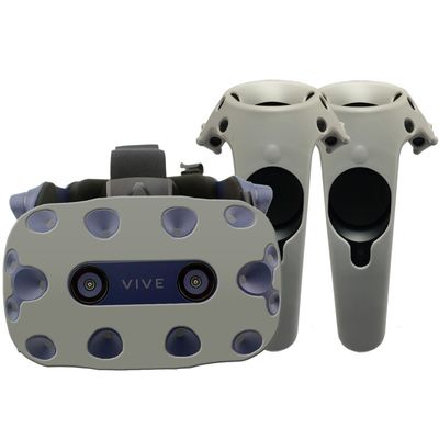 Υπέρ δέρμα προστασίας σιλικόνης εξαρτημάτων HTC Vive για την κάσκα και τον ελεγκτή
