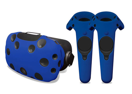 Δέρμα προστασίας σιλικόνης εξαρτημάτων τυχερού παιχνιδιού εικονικής πραγματικότητας VR για Htc Vive