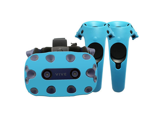 Δέρμα προστασίας σιλικόνης εξαρτημάτων τυχερού παιχνιδιού εικονικής πραγματικότητας VR για Htc Vive